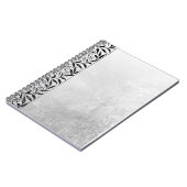 Grey Notebook with Black Accent– Elegant Journal Notitieboek (Linkerzijde)