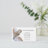 Grey Owl Industries Oiseau et Carte de visite (Debout devant)