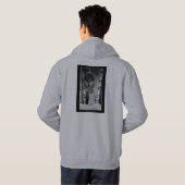 Grey Pack Wolf & Snow Collectie Hoodie (Achterkant volledig)