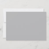 Grey photo arch first holy communion invitation (Dos)