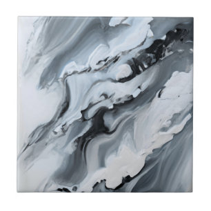 Grey Relief Marmeren Stones Keramische Tegel Tegeltje