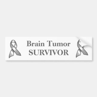 Grey Ribbon Survivor Bumpersticker