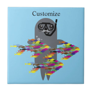 Grey Seal Thunder_Cove Tegeltje