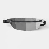 Grey Simple Fanny Pack Heuptasje (Voorkant)
