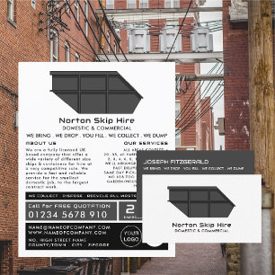 Grey Skip, Skip/Dumpster Company Visitekaartje