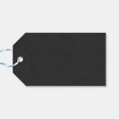 Grey Skull Spooktacular Halloween Party Cadeaulabel (Achterkant Horizontaal)