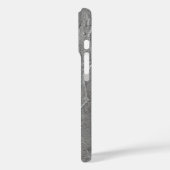 Grey Slate Rock Texture Case-Mate iPhone Case (Achterkant / Links)