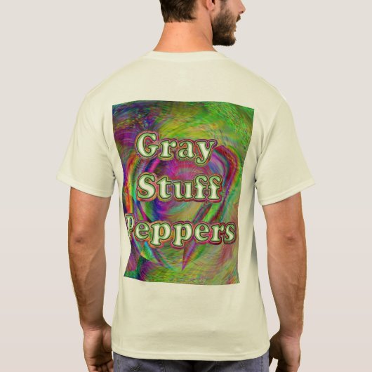 Grey Stuff Peppers Tee shirts (Achterkant)