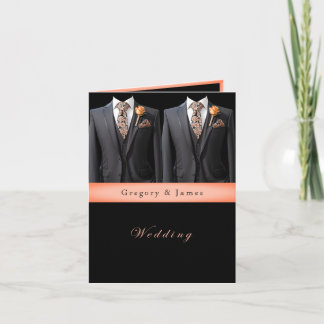 Grey Suits Perzik Rozen & Bloemen Stropdas