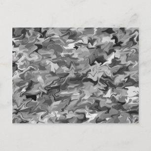 Grey Swirl Briefkaart