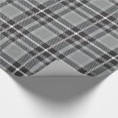Grey Tartan Cadeaupapier (Hoek)