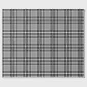 Grey Tartan Cadeaupapier (Vlak)