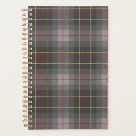 Grey Tartan Planner 