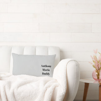 Grey Throw Pillow Kussen