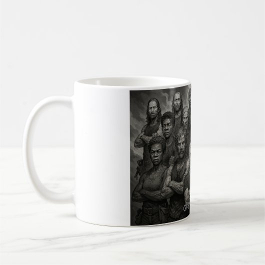 Grey Will Power Coffee Mug (Gauche)