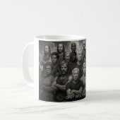 Grey Will Power Coffee Mug Koffiemok (Voorkant links)