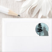 Grey Wolf Moon Etiket (Insitu)