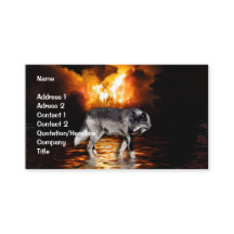 Grey Wolf Visitekaartje