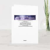 Grey Ying/Yang Bonne carte de voeux d'anniversaire (Dos)