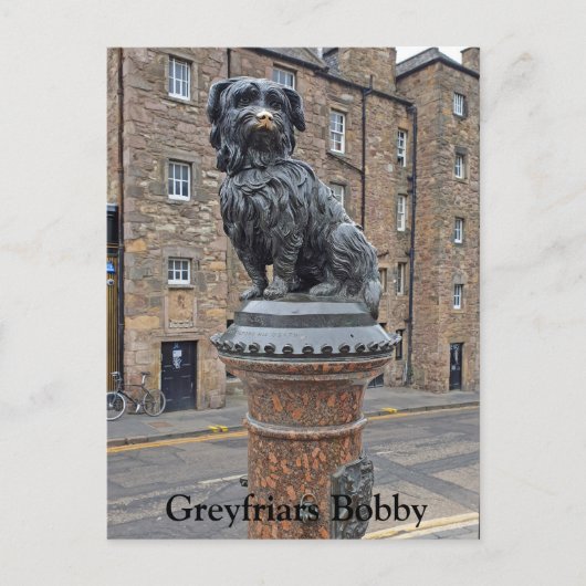 Greyfriars Bobby Briefkaart (Voorkant)