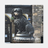Greyfriars Bobby Magnet (Devant)