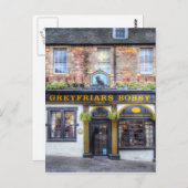 Greyfriars Bobby Pub Edinburgh Briefkaart (Voorkant / Achterkant)
