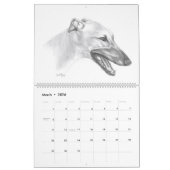 Greyhound 2021 Dog Art Calendar Kalender (Mar 2026)