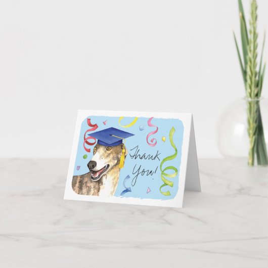 Greyhound Afstuderen Kaart (Voorkant)