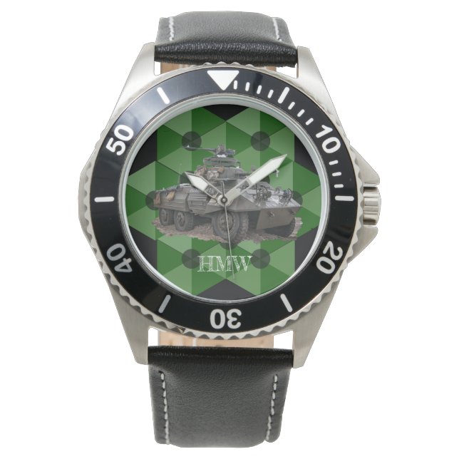 Greyhound APC Horloge (Voorkant)