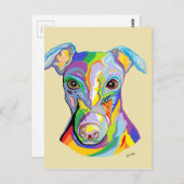 GREYHOUND BRIEFKAART (Voorkant / Achterkant)