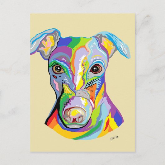 GREYHOUND BRIEFKAART (Voorkant)