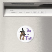 Greyhound (brindle) Trick Magneet (Insitu (Vaatwasser))