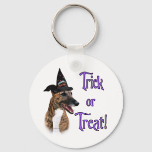 Greyhound (brindle) Trick Sleutelhanger