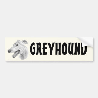 Greyhound Bumpersticker