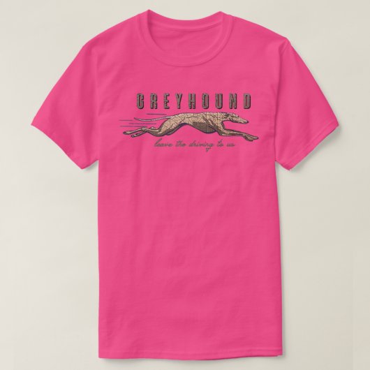 Greyhound Bus Lines  Glory Classic TShirt (Design voorkant)