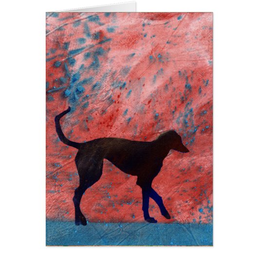 Greyhound card (Voorkant)