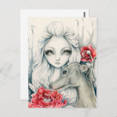 Greyhound - Carte postale (Devant / Derrière)