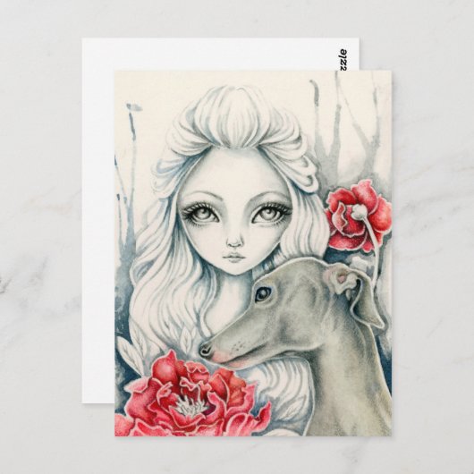 Greyhound - Carte postale (Devant / Derrière)