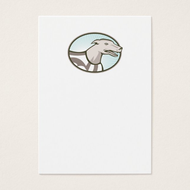 Greyhound Chig Head Retro (Devant)