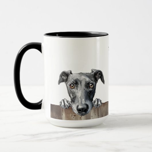 Greyhound Chig Mug (Gauche)