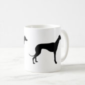 Greyhound Coffee Mok (Voorkant rechts)