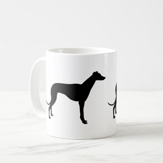 Greyhound Coffee Mok (Voorkant links)