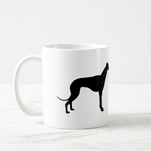 Greyhound Coffee Mok (Links)