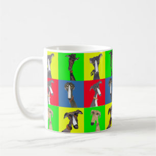 GREYHOUND COLLAGE KOFFIEMOK