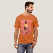 Greyhound Cyclist 2 T-shirt (Voorkant volledig)