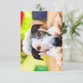 Greyhound Dank je creditcard Bedankkaart (Staand voorkant)