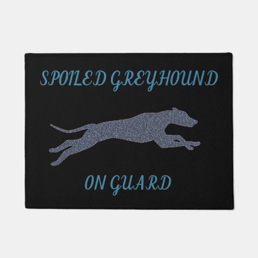 GREYHOUND DEURMAT (Voorkant)