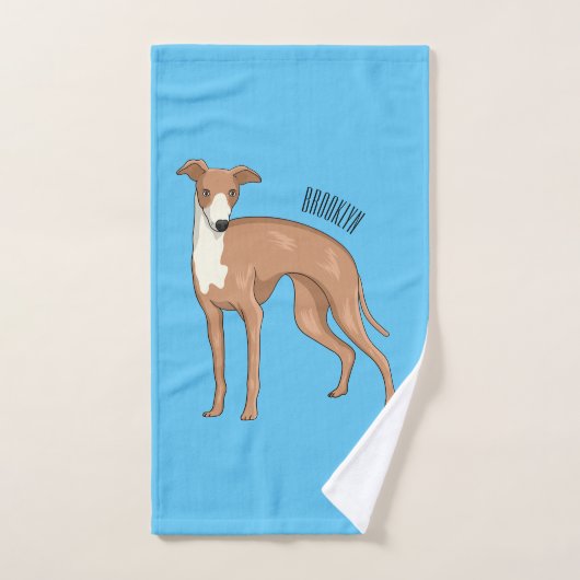 Greyhound dog (Serviette à main)