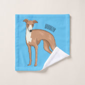 Greyhound dog (Gant de toilette)