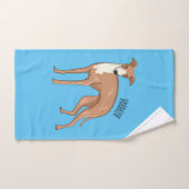 Greyhound dog (Serviette à main)